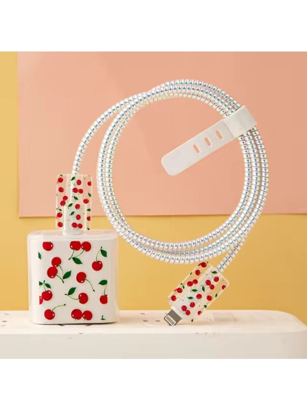 Cherry iPhone Charger Cable Protector P63